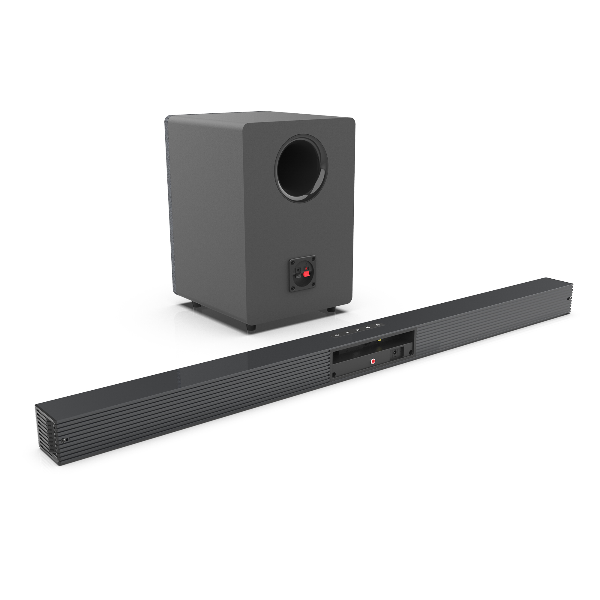 Home Cinema Audio System - 84 W TV-Soundbar mit Subwoofer-Box, Soundbar