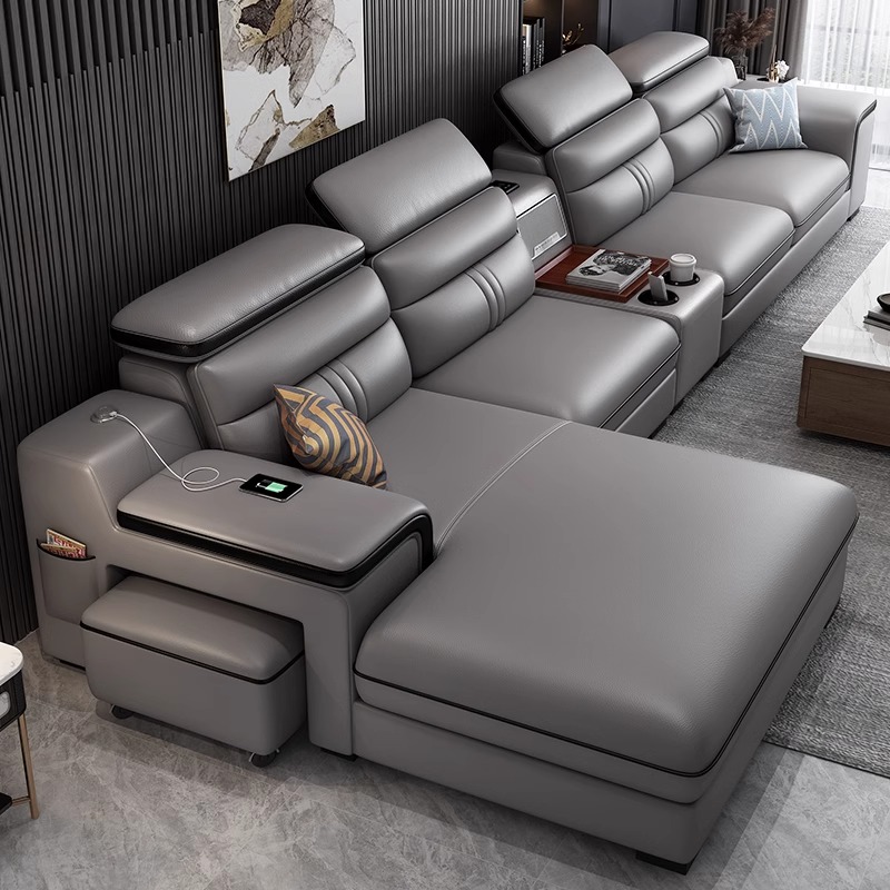 Home Cinema Room Design - Luxuriöse italienische Sofas für kleine Wohnungen,