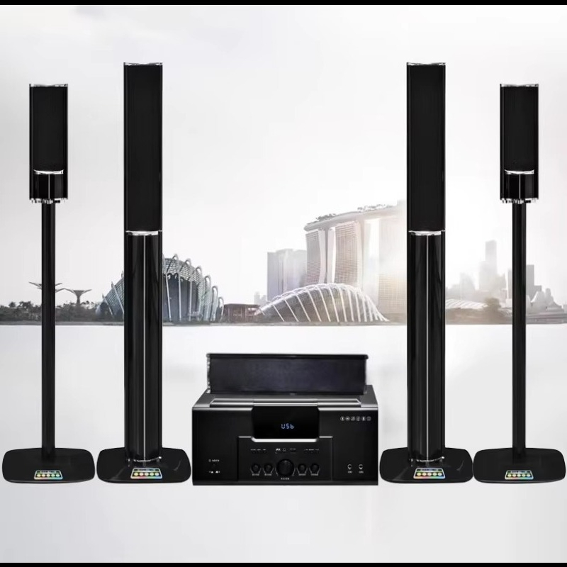 Home Cinema Audio System - Heimkino-Lautsprechersystem 5.1 Audio-Verstärker Bluetooth-Lautsprecher Surround-Heimkinosystem Set