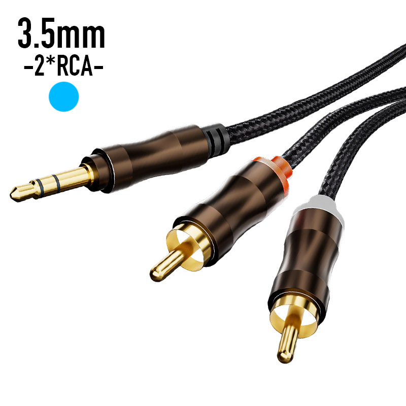 Home Cinema Choice - RCA zu 3,5 mm Klinke Aux-Audiokabel