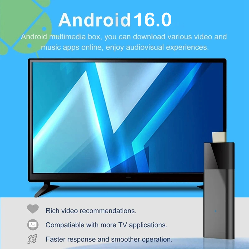 Smart TV Stick Q12 8K Android  – 4K Media Player Bewertung und Preis