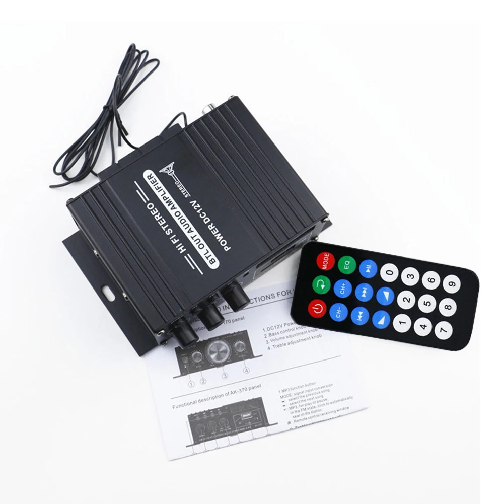 AK-370 Bluetooth-Verstärker Le – Home Cinema Bluetooth Bewertung und Preis