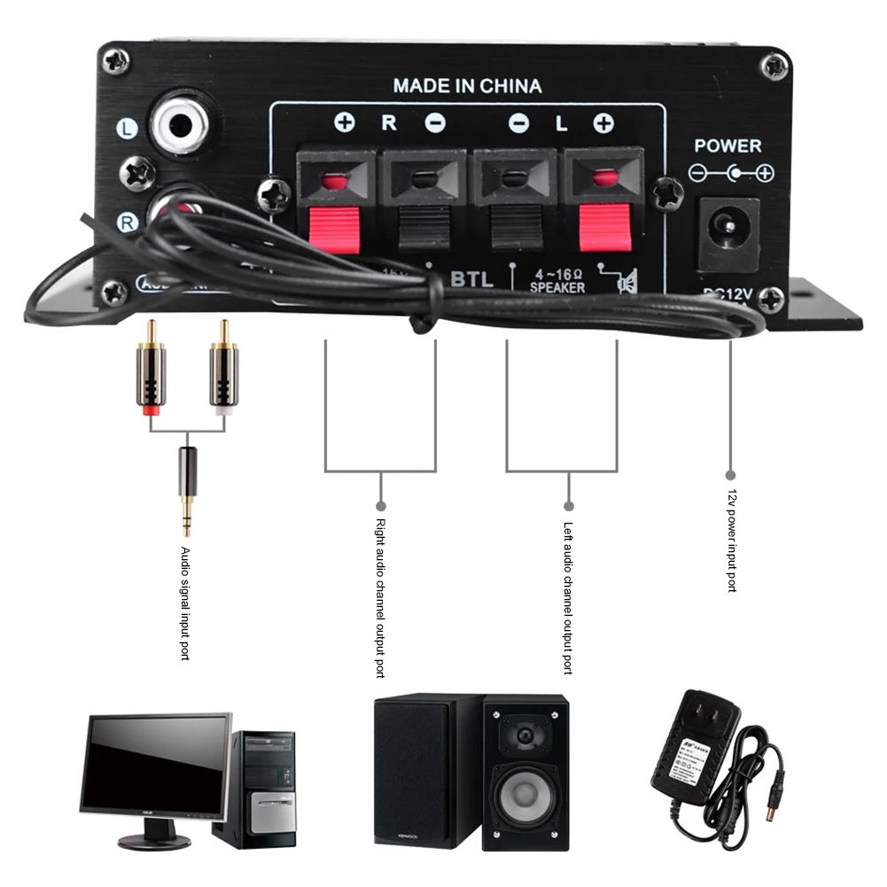 AK-370 Bluetooth-Verstärker Le – Home Cinema Bluetooth Bewertung und Preis