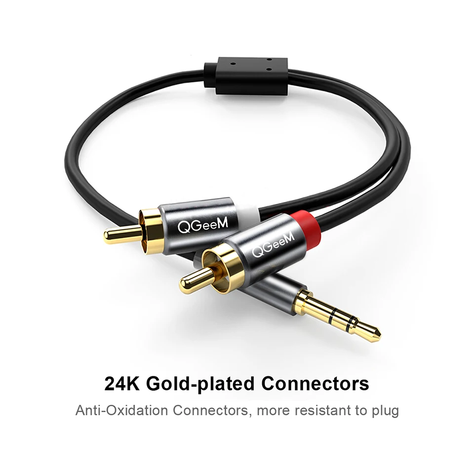 QGeeM RCA-Kabel 2RCA auf 3,5mm – Home Cinema Choice Bewertung und Preis