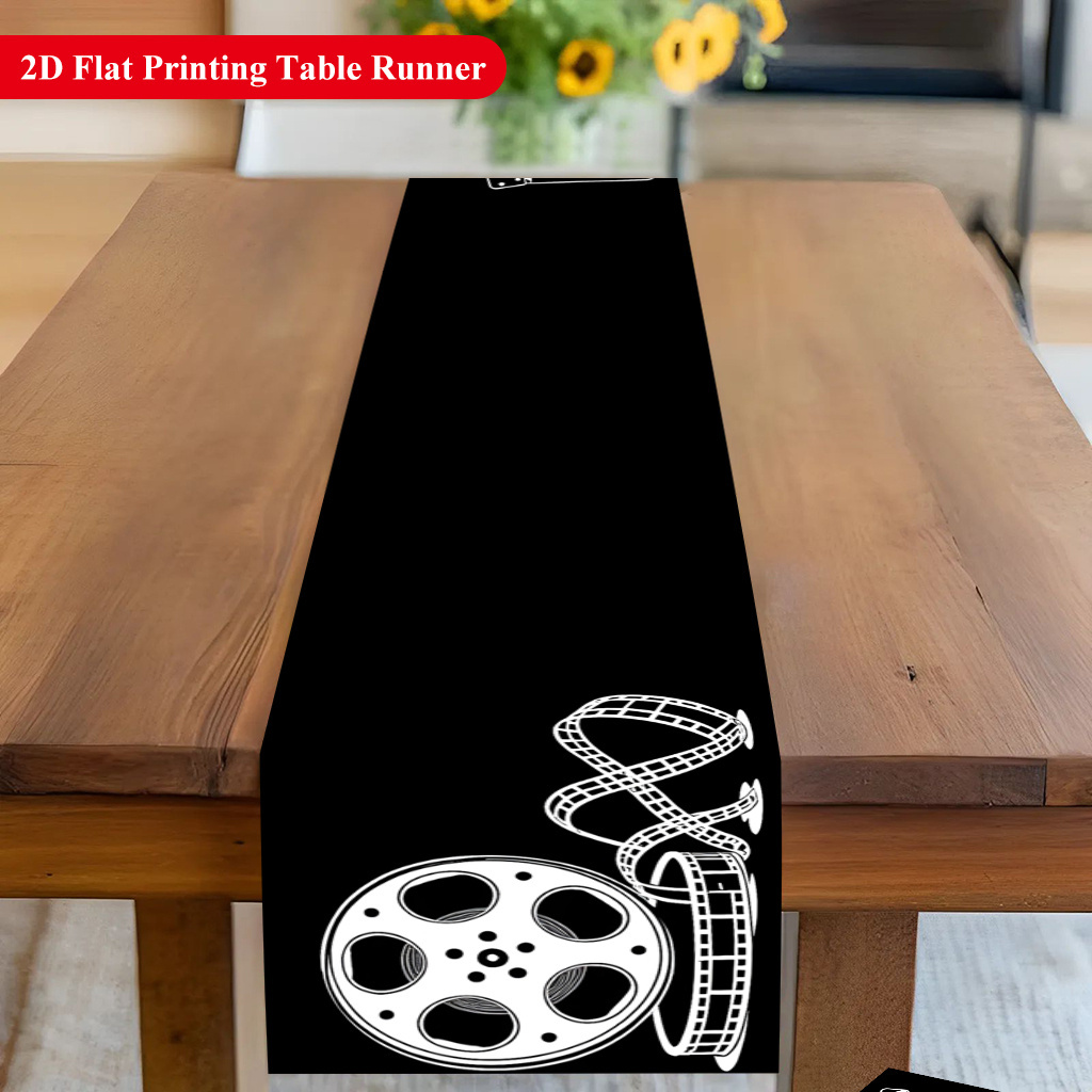 Tischläufer mit Aufdruck „Film – Home Cinema Restaurant Bewertung und Preis