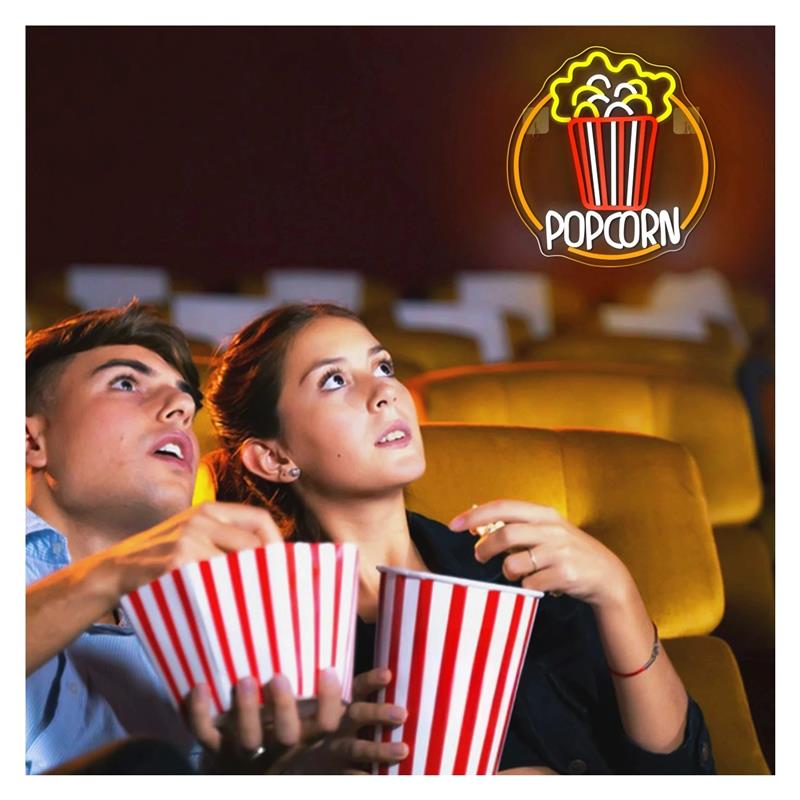 Popcorn-Neonschild, dimmbar, U – Home Cinema Today Bewertung und Preis