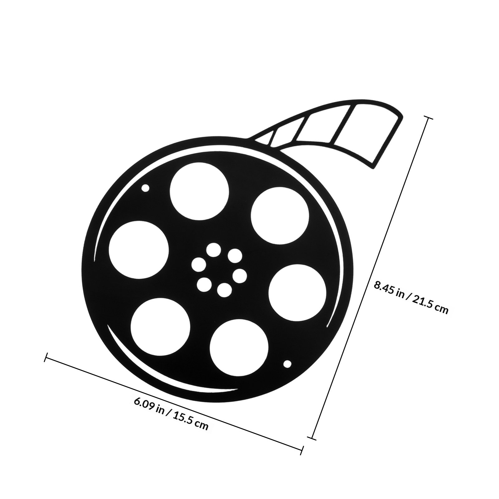 Filmrollen-Wanddekoration aus  – Home Cinema Night Bewertung und Preis