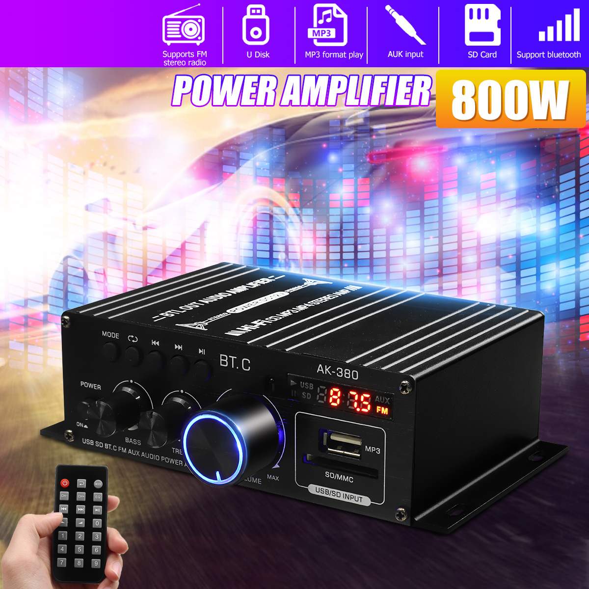 AK35 AK380 800 W Heimleistungs – Home Cinema Bluetooth Bewertung und Preis
