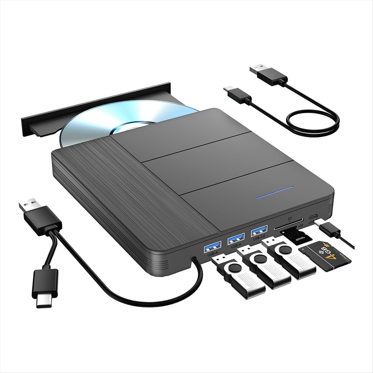 SCLS 7-in-1 externes Blu-Ray-L – Blu Ray Disc Player Bewertung und Preis