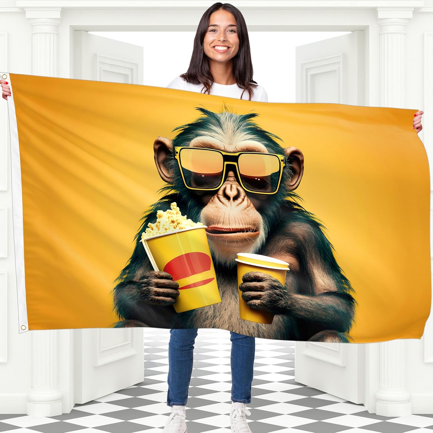 Popcorn Affen Filmnacht Wandte – Home Cinema Night Bewertung und Preis