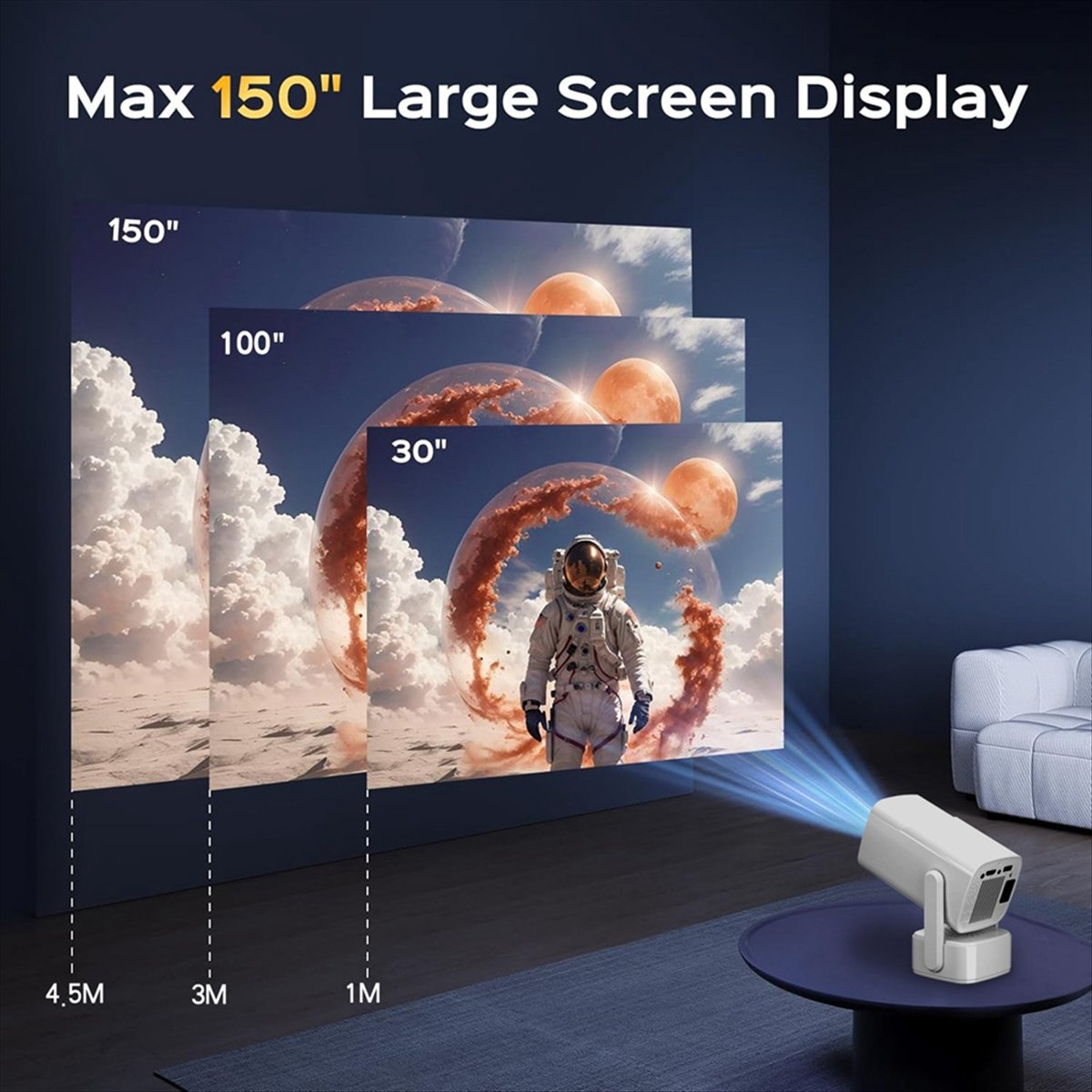 *ONE DAY Y7S Mini Smart Projek – Home Cinema Today Bewertung und Preis