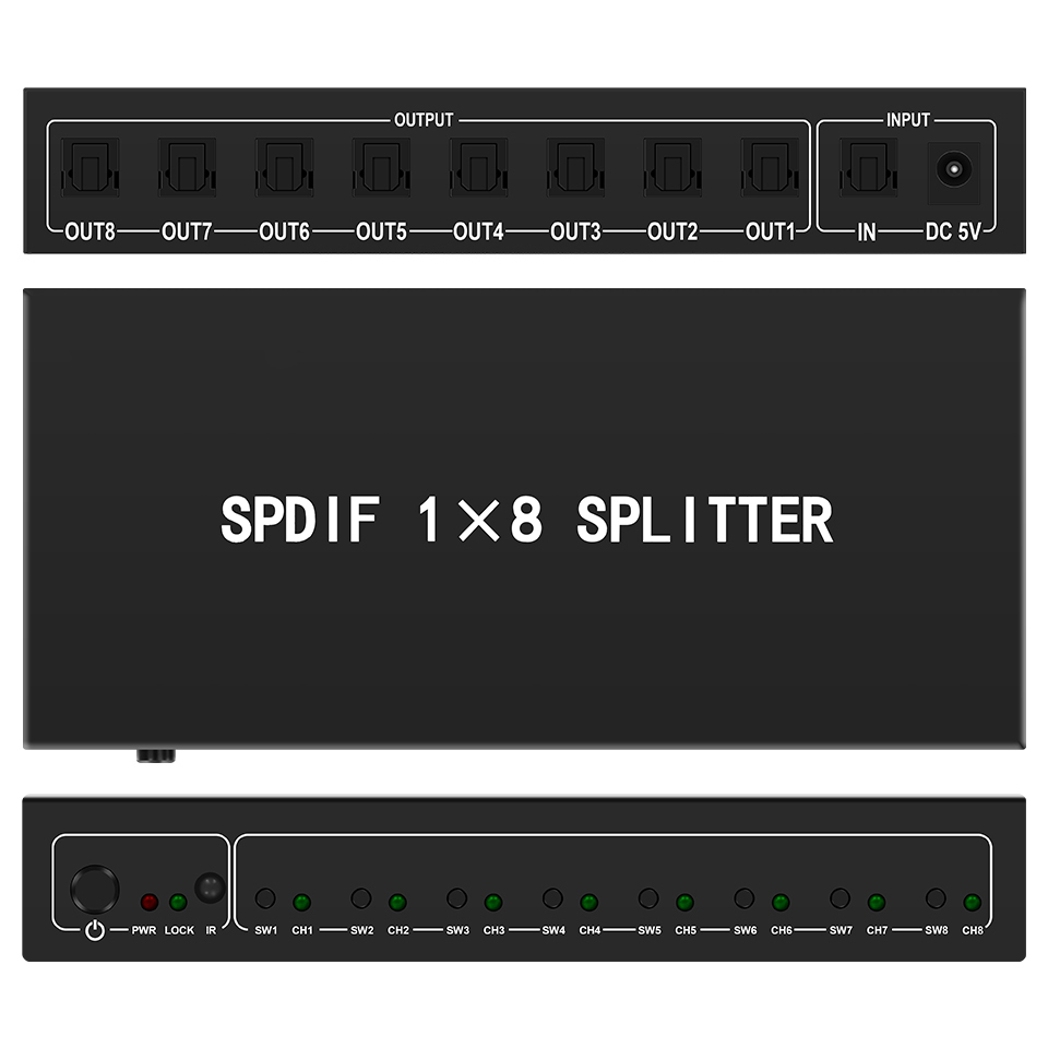 Optischer Audio-Splitter, 1 in – Home Cinema Choice Bewertung und Preis