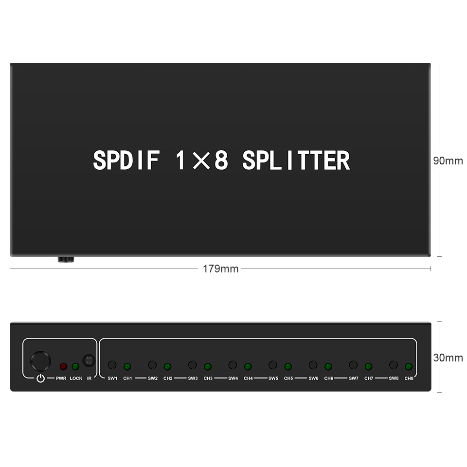 Optischer Audio-Splitter, 1 in – Home Cinema Choice Bewertung und Preis