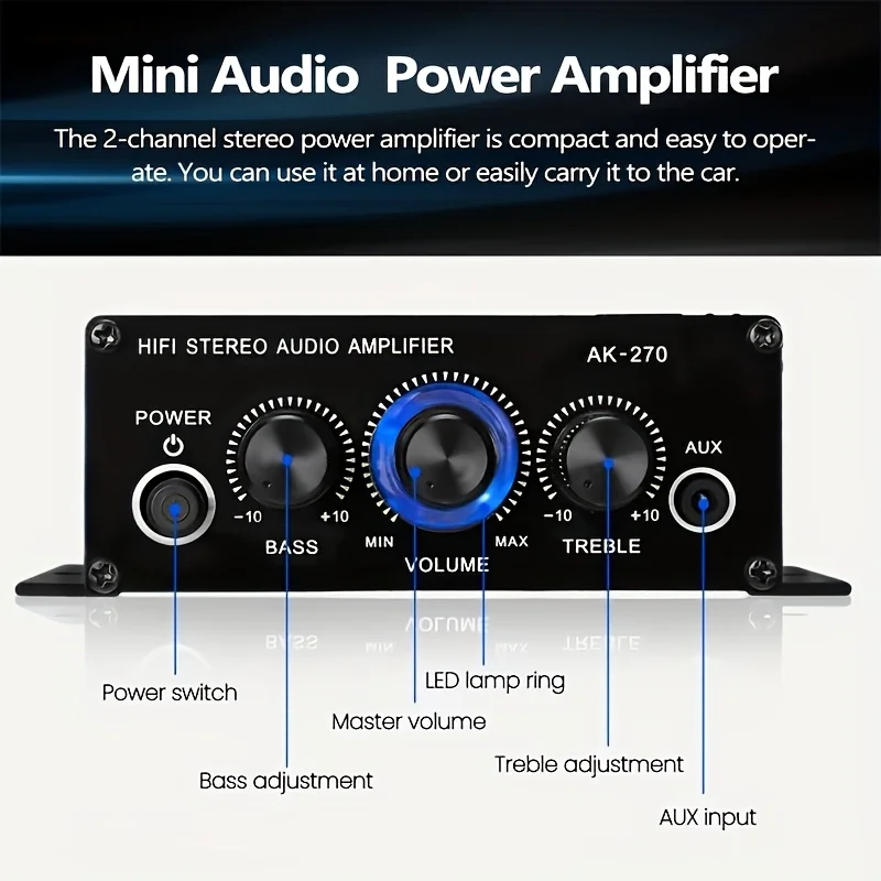 AK-270 400W Mini-Leistungsvers – Home Cinema Audio System Bewertung und Preis
