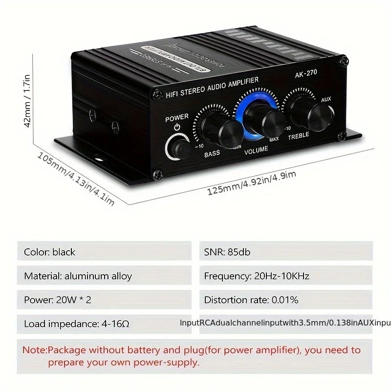 AK-270 400W Mini-Leistungsvers – Home Cinema Audio System Bewertung und Preis