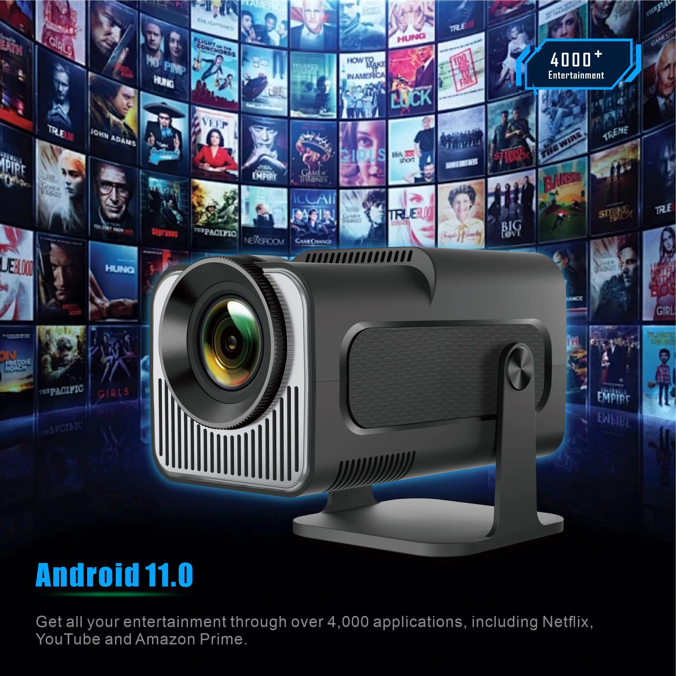 Salange HY320 Mini-Projektor 7 – Home Cinema Projector Xiaomi Bewertung und Preis