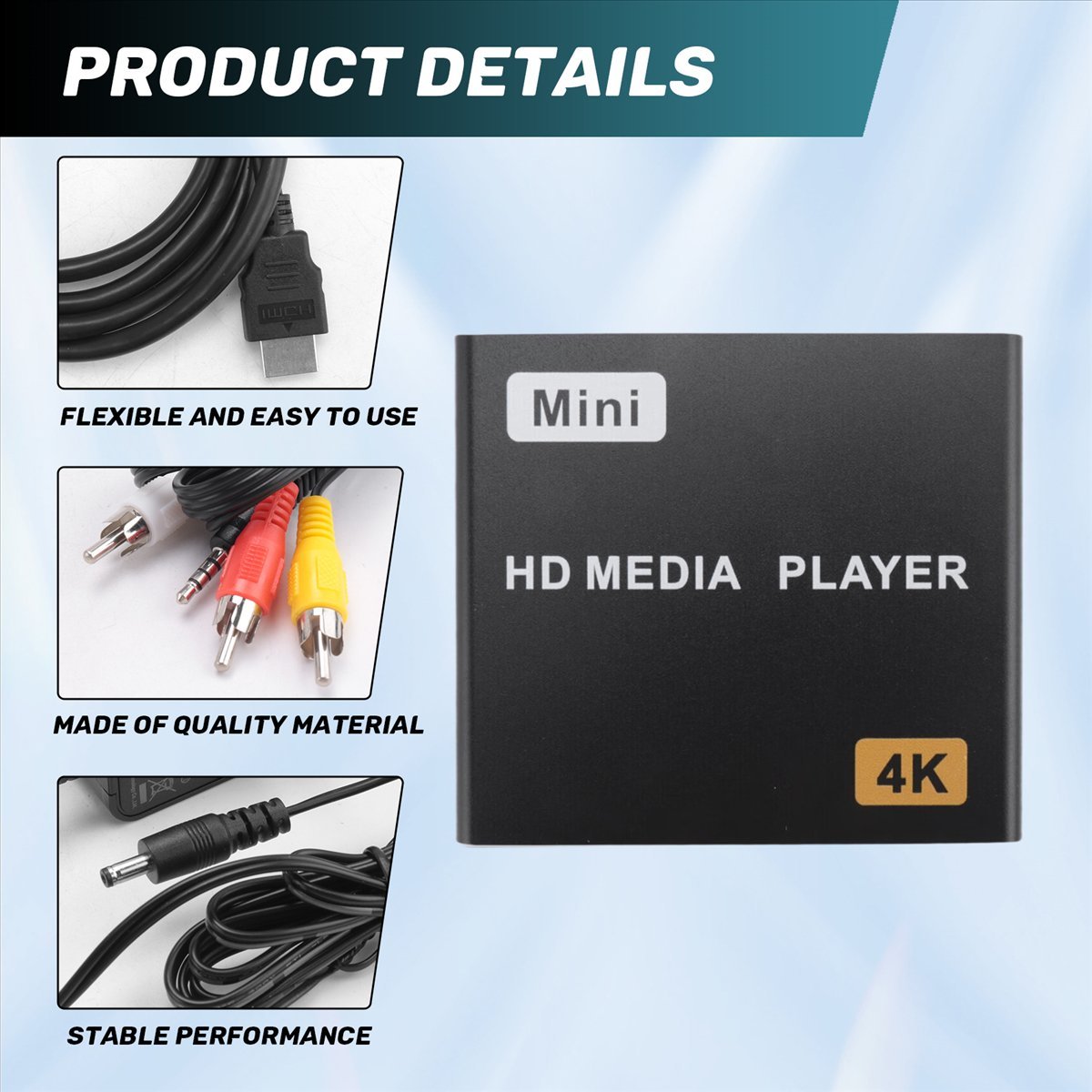 A40I Mini 4K HDD Media Player  – 4K Media Player Bewertung und Preis