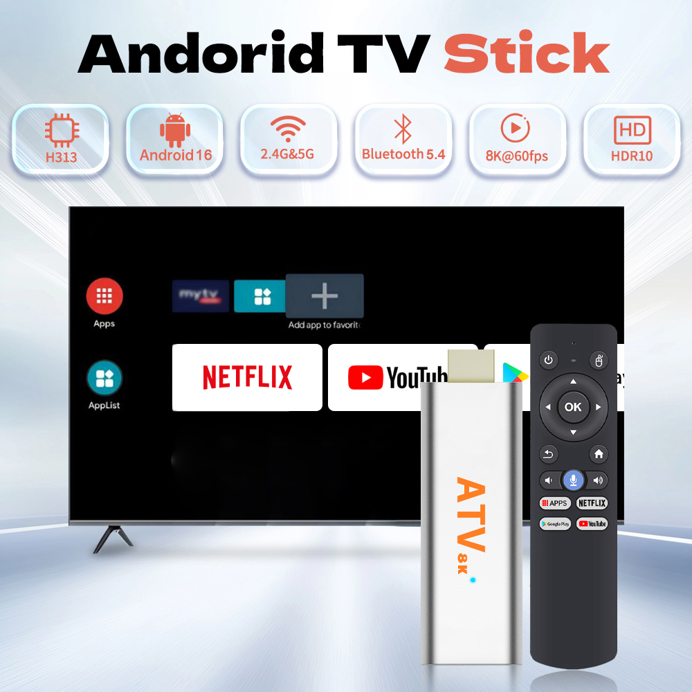 Android 16 TV-Stick Allwinner  – 4K Media Player Bewertung und Preis