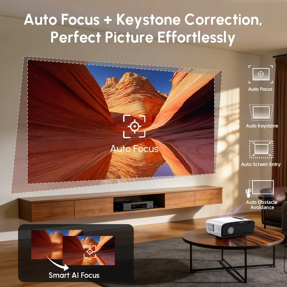 NewA9S 4k Projektor Autofokus  – Home Cinema Night Bewertung und Preis